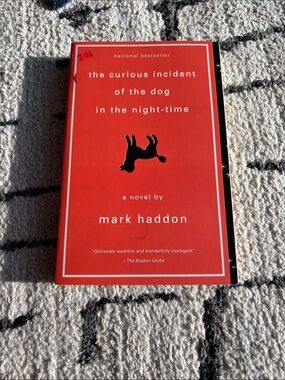 The Curious Incident of the Dog in the Night-Time by Mark Haddon - Red Paperback